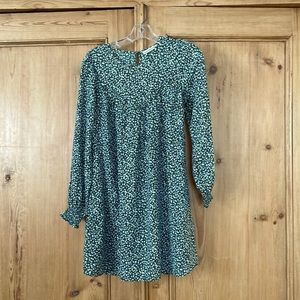 Abercrombie nwt green floral dress size small